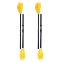 2x 2pc Intex 122cm Ribbed Aluminium French Oars Paddles for Inflatable Boat YL
