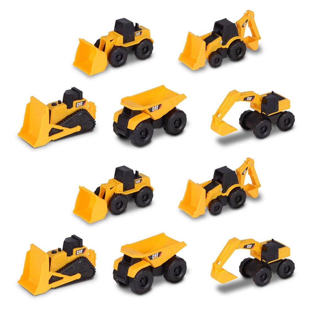 2x 5PK CAT Mini Machines Construction Truck Vehicle Toy Kids/Children 3y+ YL