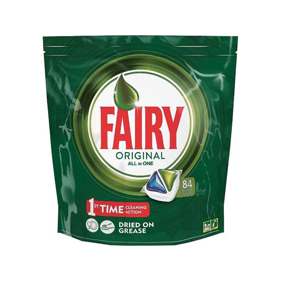 2x 82pc Fairy Caps All-In-One Dishwashing Detergent Capsules/Tablets Regular