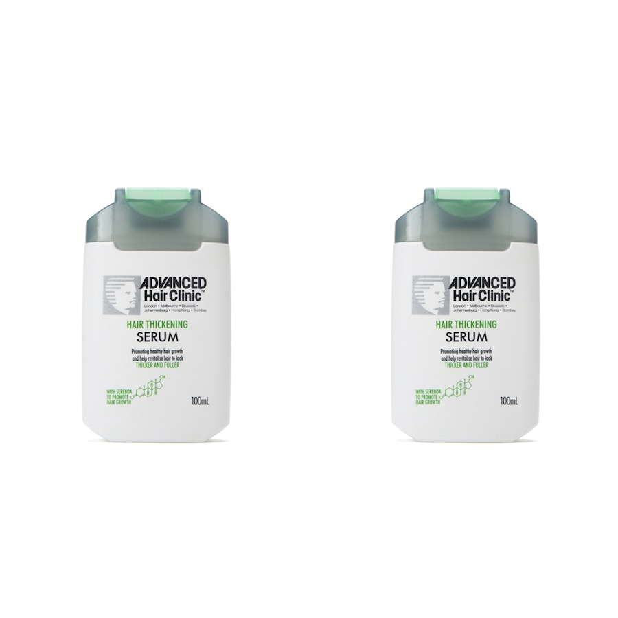 2x Advanced Hair Clinic 100ml Shower Volume/Vitality Hair Thickening Serum