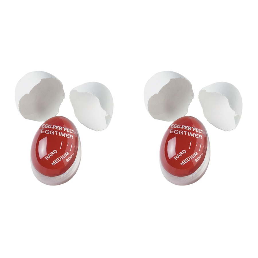 2x Appetito Colour Changing Novelty Egg Cook Timer Home Kitchen Cooking Tool