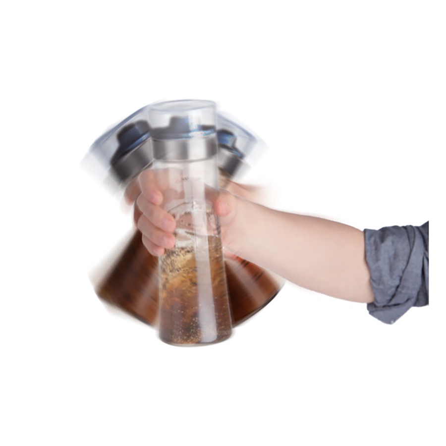 2x Appetito Salad Dressing Shaker Bottle 500ml Home Kitchen Cooking Serveware