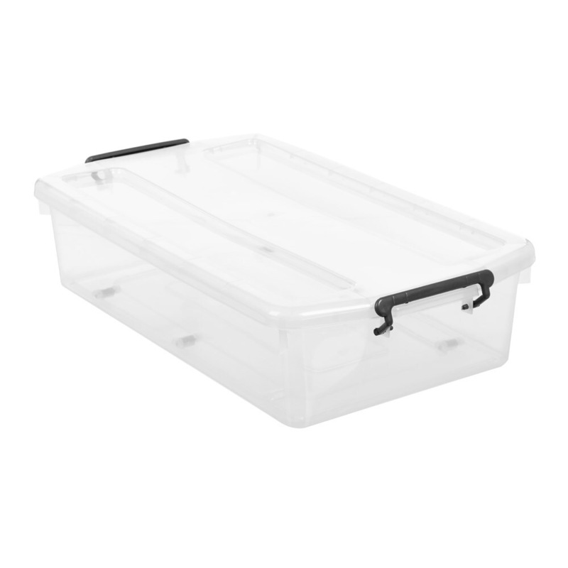 Buy 2x Boxsweden 40L/73cm Underbed Storage Container Box Rectangle ...