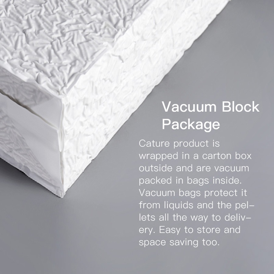 2x Cature 6L/2.4kg Milk Tofu Clumping Cat Litter Pellets Odour Control Flushable