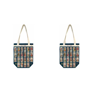 2x Cavallini Cotton Tote Bag Travel/Shopping Carry All Handbag 33x40cm Tarot
