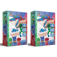 2x Colour Mazing PJ Masks w/ Magic Ink Pens Kids/Children Interactive Art/Crafts