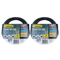 2x Cyclone Pro Foam Spline 5mmx6.5m For Fly/Insect/Mosquito Screen Window Frame