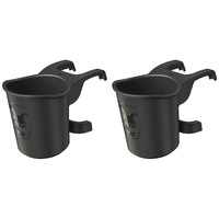 2x Doona Liki Baby/Toddler Cup/Drink Trike Compact Travel Holder 37x26cm Black