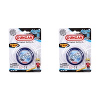 2x Duncan Yo Yo Beginner ProYo Kids/Children Round Classic Fun Toy 6y+ Assorted