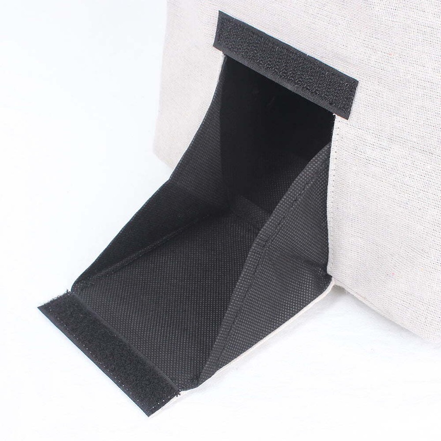 2x Eco Basics 46x34cm Onion Linen Bag Food Storage Breathable Fabric w/Flat Base