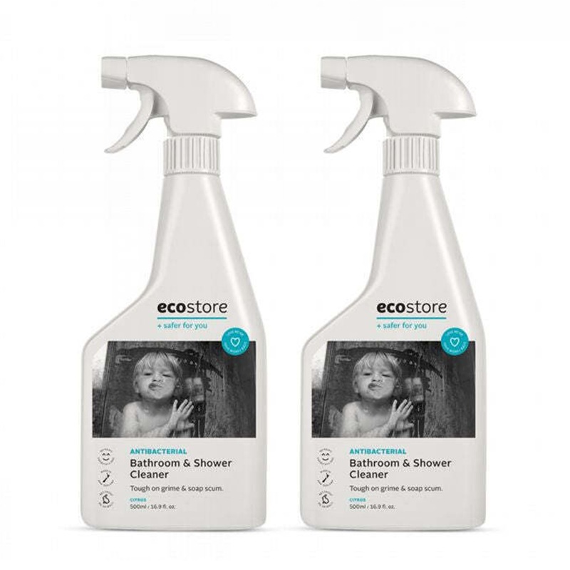2x Ecostore PlantBased Bathroom & Shower Cleaner 500ml Citrus Scent Cleaning MyDeal