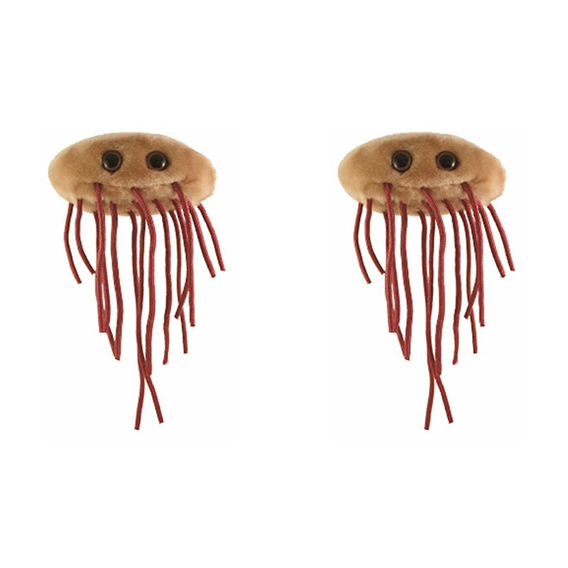 Buy 2x Giant Microbes Escherichia Coli Bacteria Human Biology Plush ...