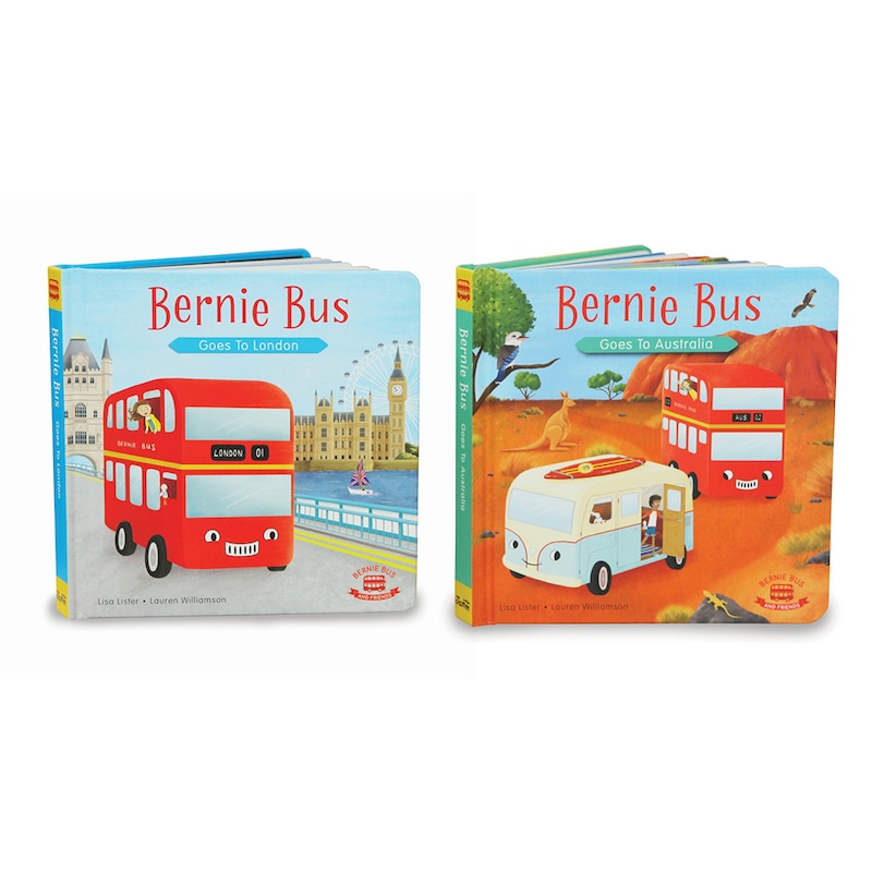 Buy 2x Indigo Jamm Short Story Book Bernie Bus Goes To Australia ...