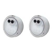 2x Intex Pure Spa Battery Powered LED Colour Light for Bubble Spa Multi-Coloured