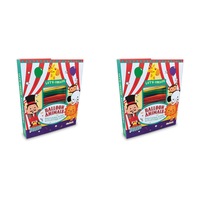 2x Laughing Lobster Balloon Animals Pump & Playtime Book Fun Activity Set Kids