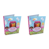 2x Laughing Lobster Fairy Cake Surprises Kit & Playtime Book Fun Activity Kids