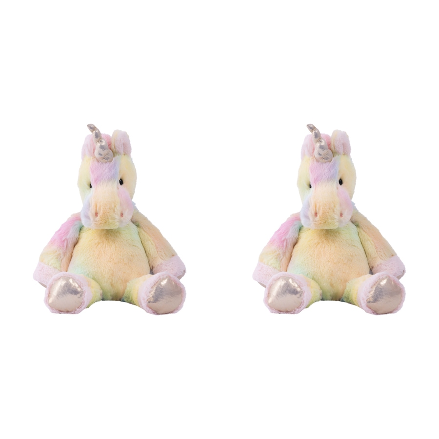 2x Mary Meyer Marshmallow Fro-Yo Unicorn 33cm Soft Stuffed Plush Toy Kids 0+