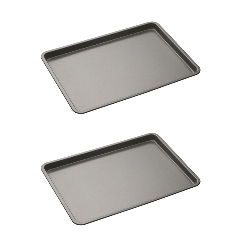 Buy 2x Mastercraft 35x25cm Heavy Base NonStick Bake Tray Kitchen