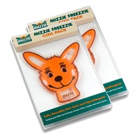 2x Mizzie The Kangaroo Freezzie Cool/Ice/Hot Pack/Pad Reusable Kids/Children 3+