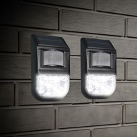 2x 5M Sensitive Motion Sensor 70 Lumen Solar LED Security/Entertaining Light