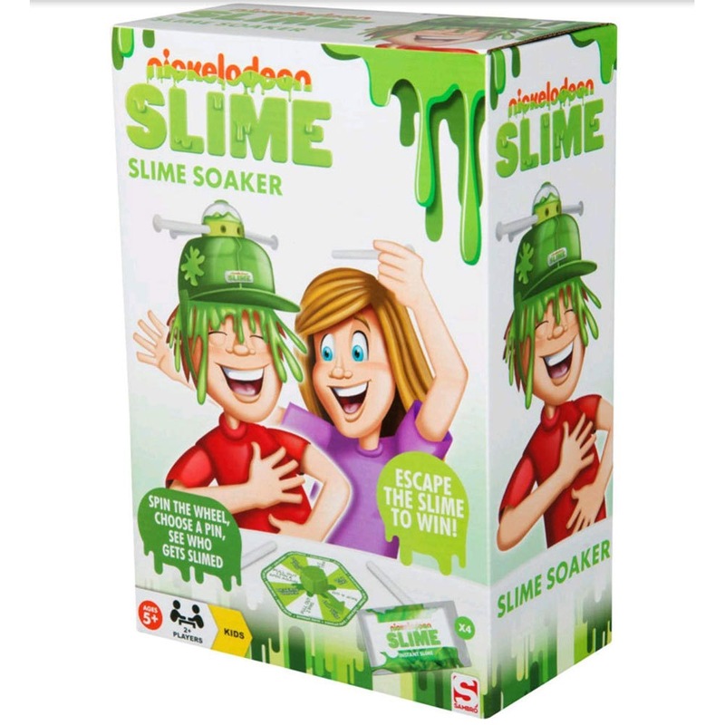 Buy 2x Nickelodeon Slime Soaker Game w/8x DIY Instant Slime Powders ...