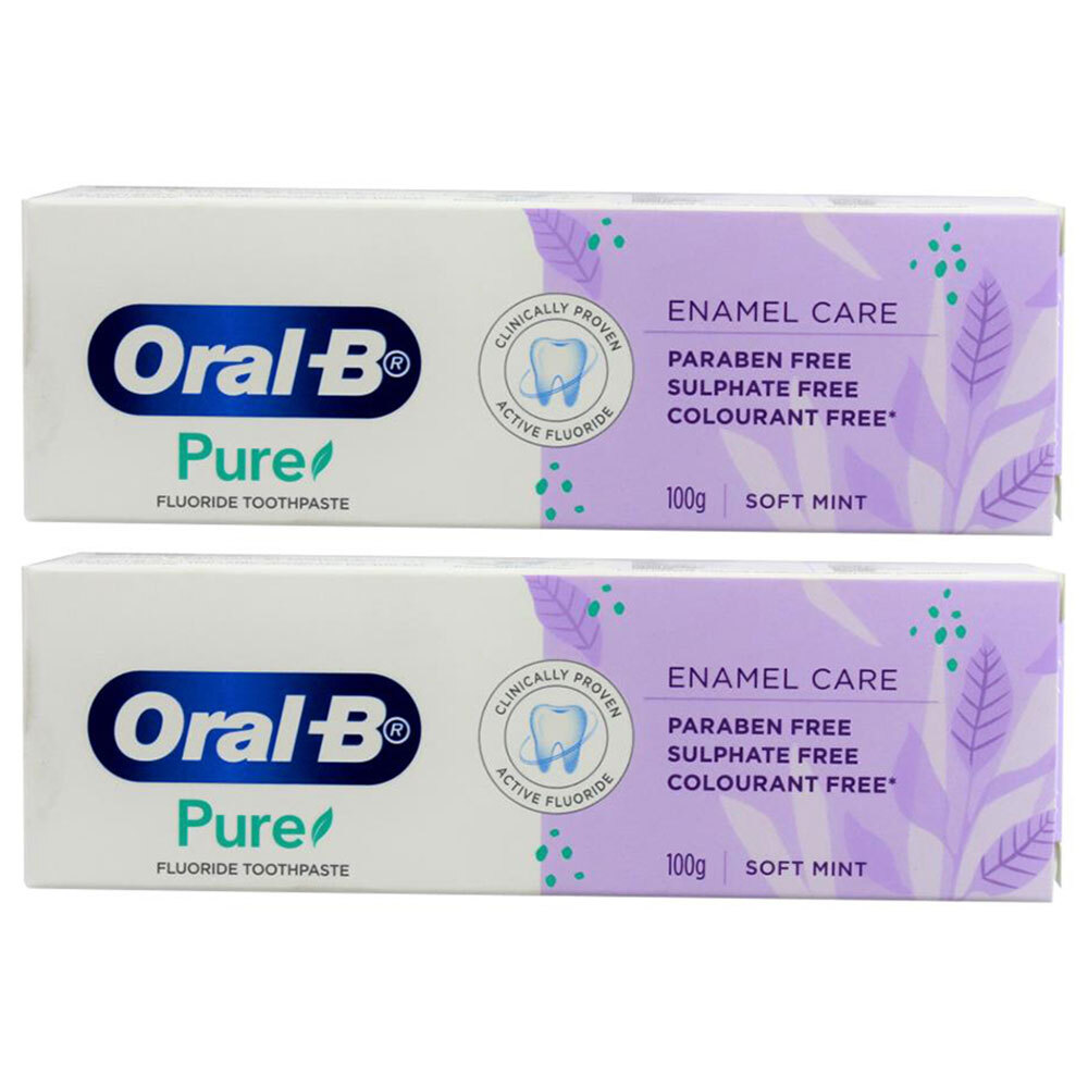 oral b pure toothpaste