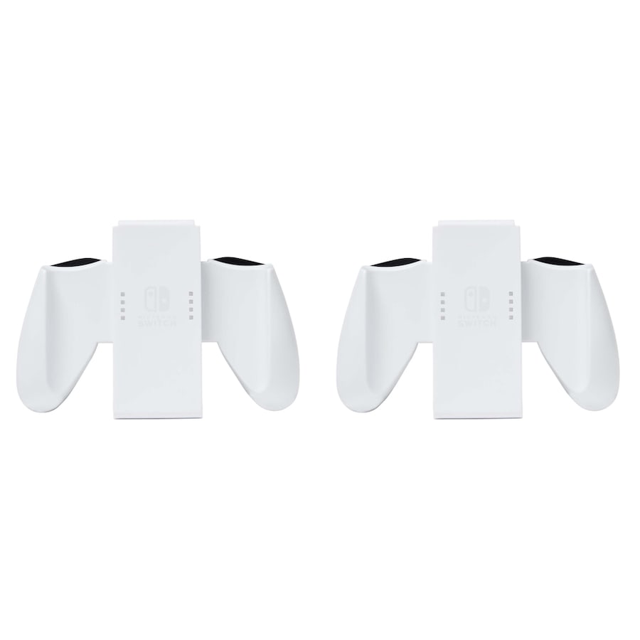 2x PowerA Nintendo Switch Gaming Joy-Controller Comfort Grip Lightweight White