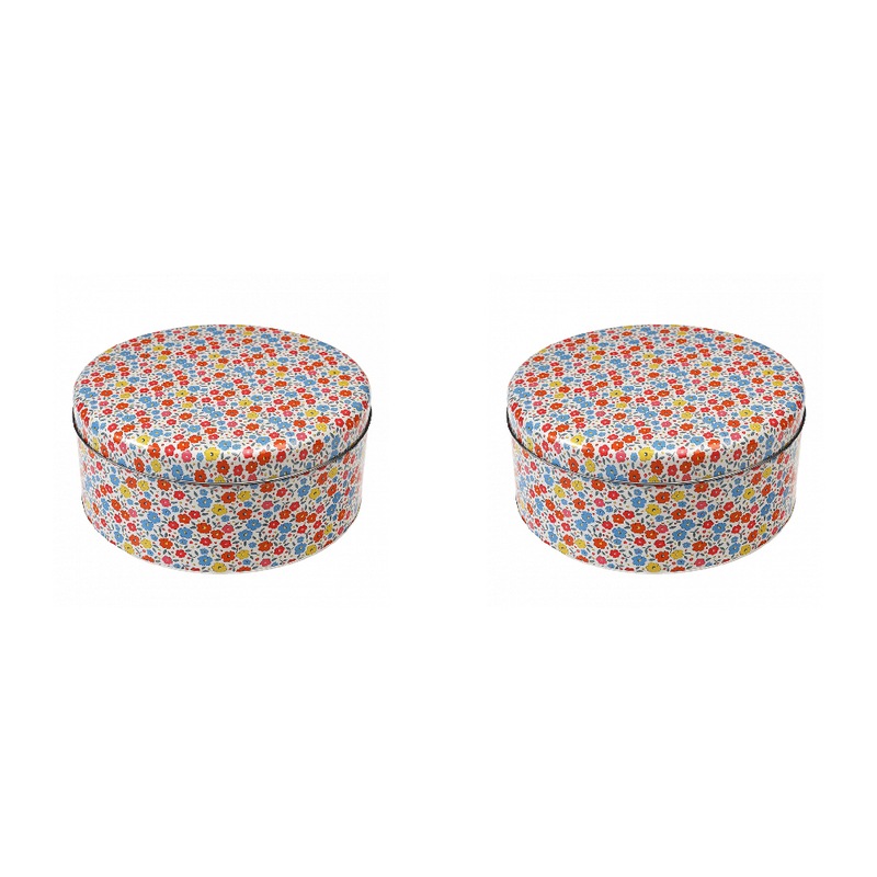 Buy 2x Rex London Cake Tin Kitchen/Pantry Homebake Food Storage Round