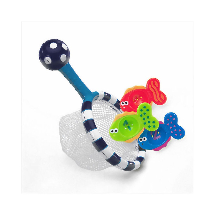 2x Sassy Baby Catch & Count Net w/ Fish Kids/Children Educational Play Toy 6m+