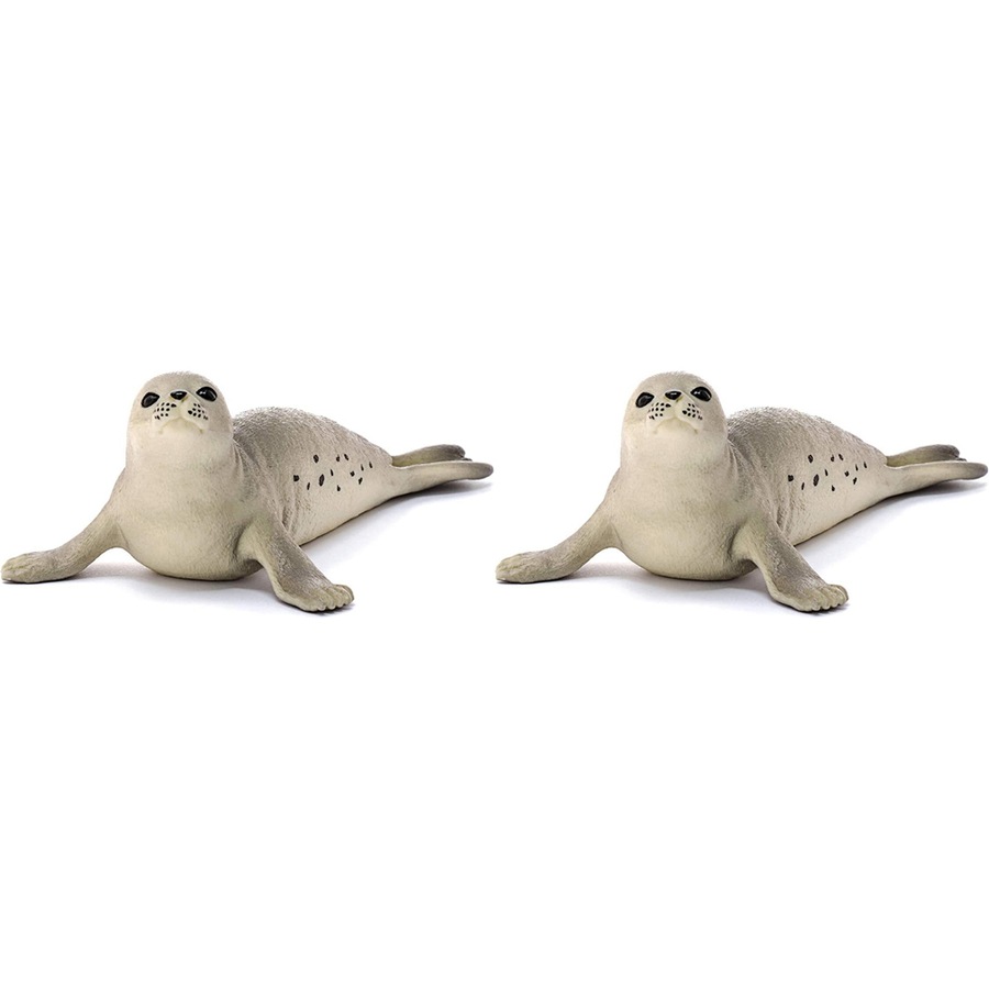 2x Schleich 4.4'' Seal Animal Action Figure/Figurine Kids/Children Play Toy 3-8y