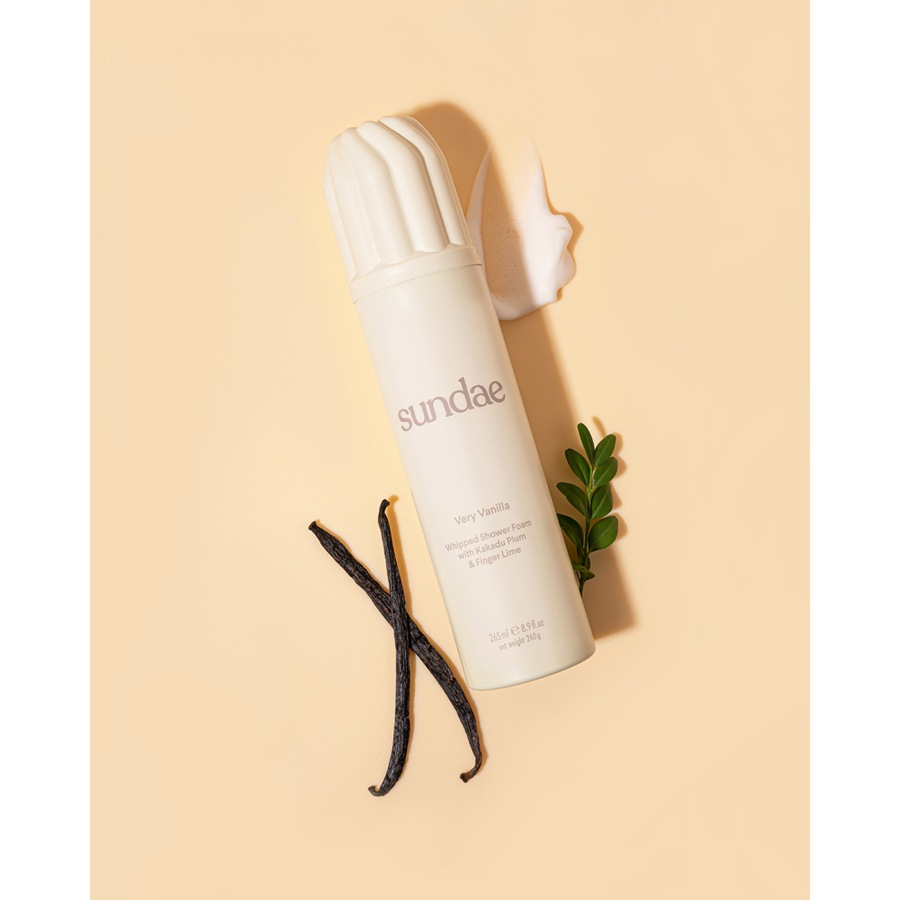 2x Sundae 265ml Whipped Shower Bathroom Very Vanilla Scent Body Wash Skin Care