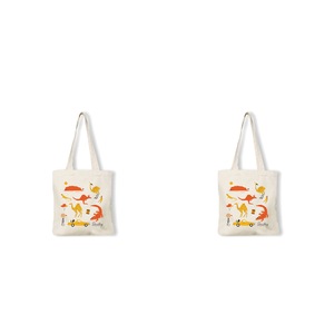 2x Sunday Paper Women's Cotton Canvas Tote Bag Beach Carry 42cm Outback New