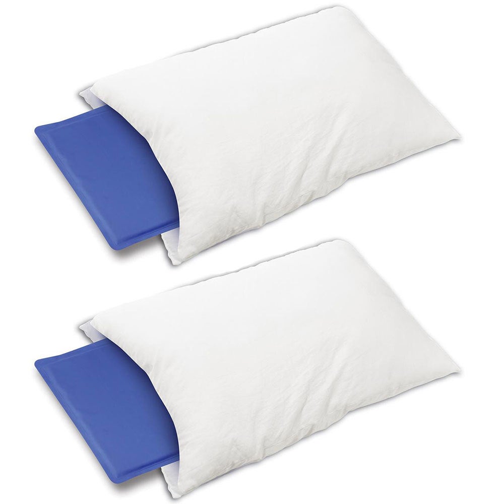 2x Cooling Gel Pad for Pillow/Sofa/Cushion/Bed Sleeping w/Heat Absorbing