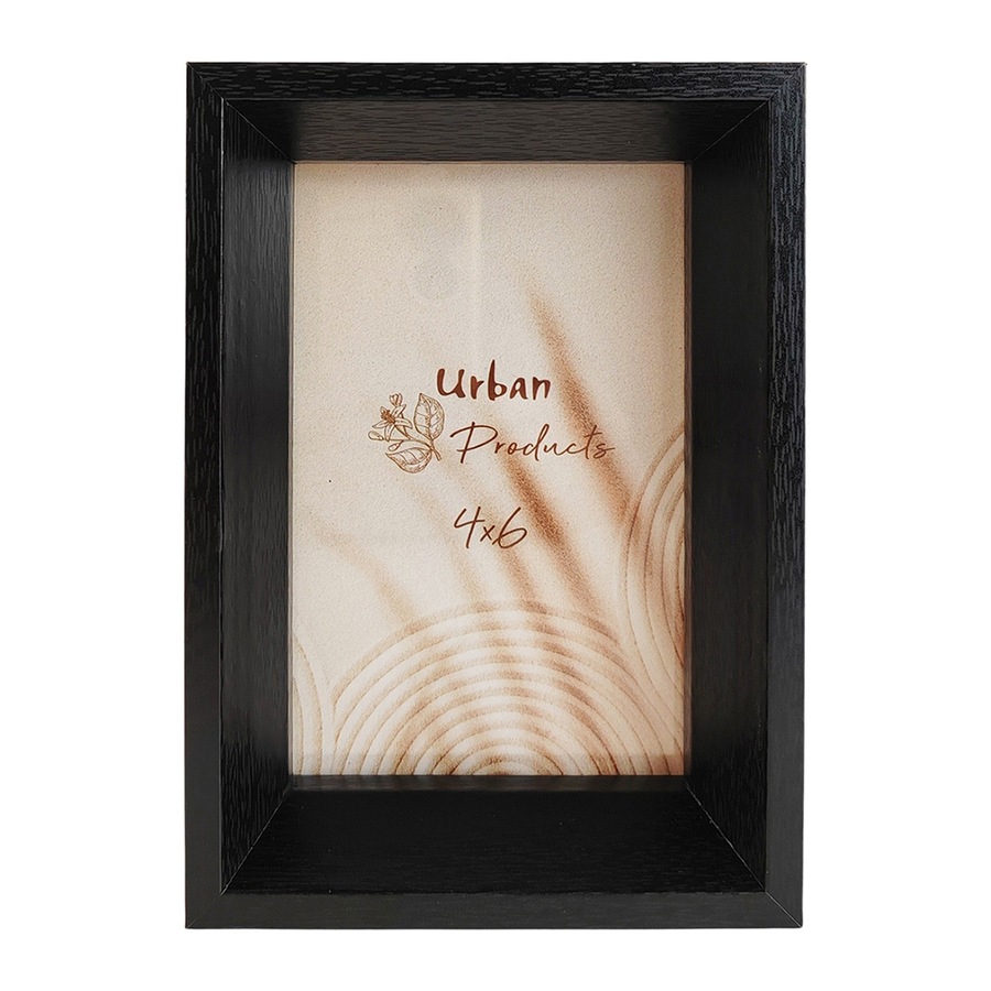 2x Urban Kolby Wooden 4x6" Photo Frame Picture Display Wall/Tabletop Home Decor