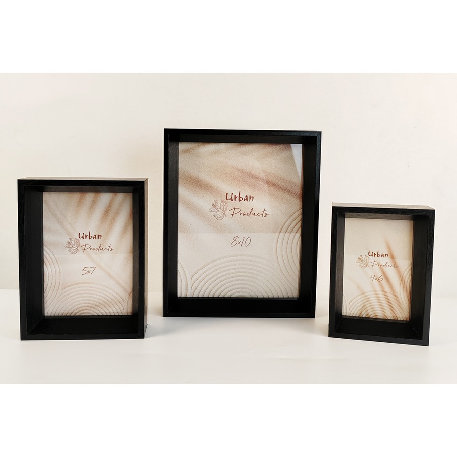 2x Urban Kolby Wooden 4x6" Photo Frame Picture Display Wall/Tabletop Home Decor