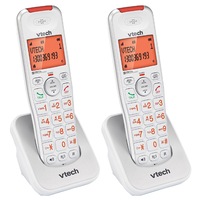 2x VTech 20150E DECT Cordless Handset Phone Home Telephone w/ Speakerphone White