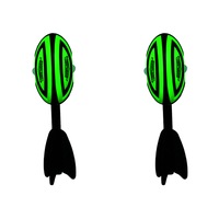 2x Wave Runner Super Whilster 28cm Football Kids Pool/Beach Toy Assorted