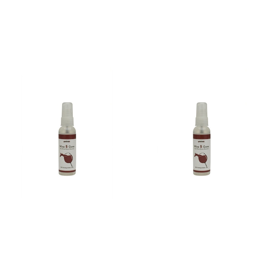 2x Winex Wine B Gone 60ml Red Wine Stain Remover Spill Cleaner Spray Bottle