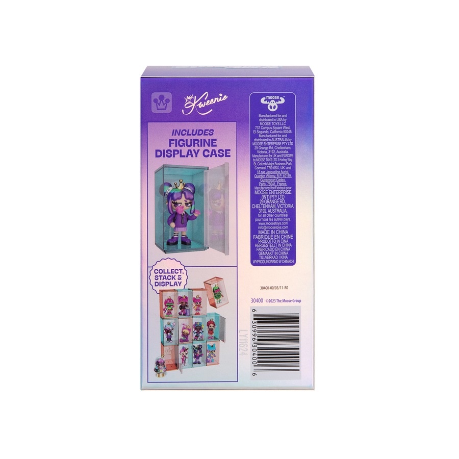 2x XOX Kweenie Kids/Children Mystery Fearless Figurine Surprise Toy Assorted 7y+