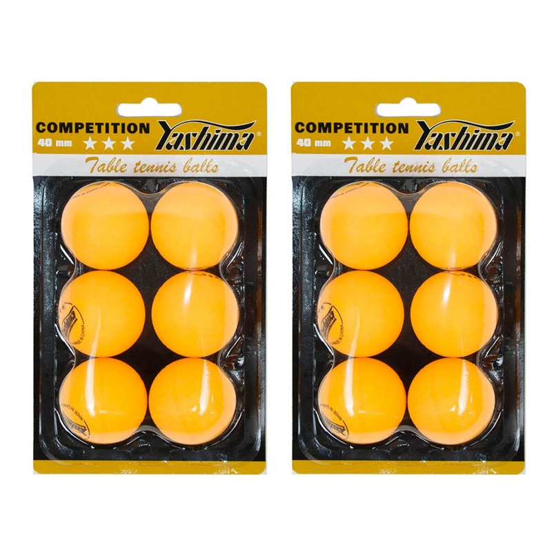 Buy 2x Yashima 3 Star ITTF Approved Table Tennis
