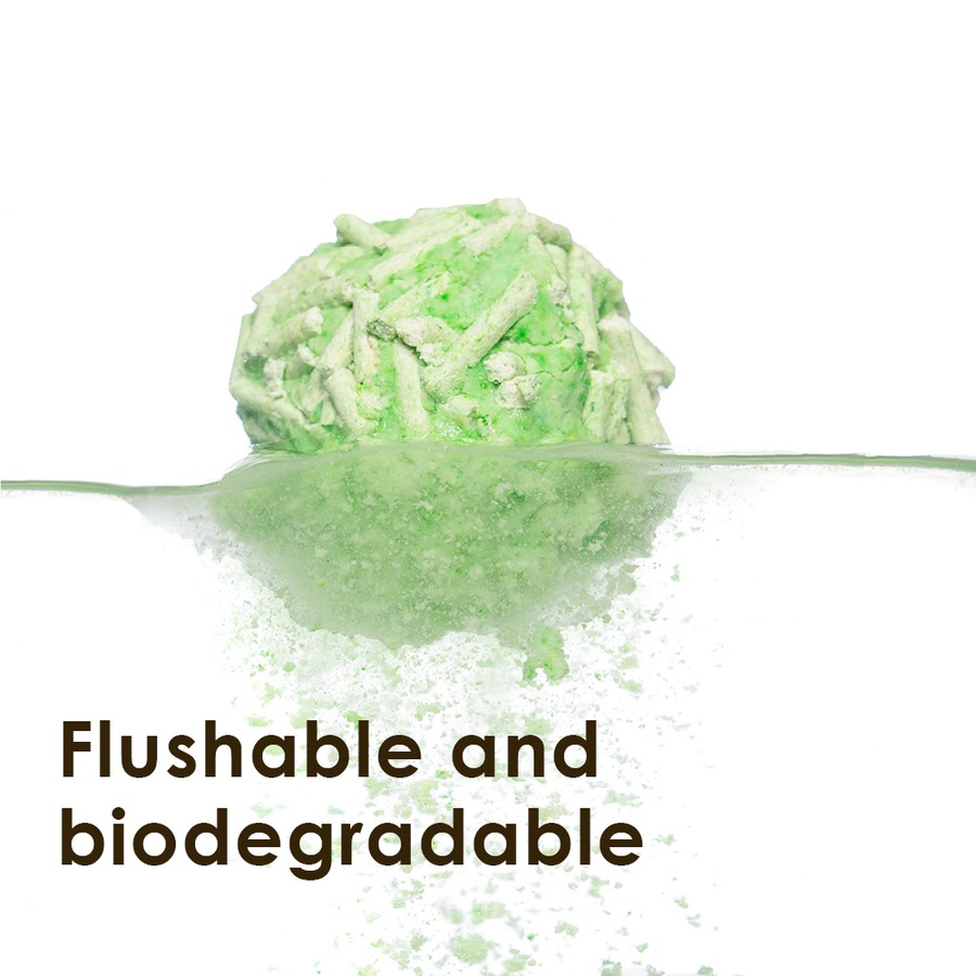 2x Zodiac 7L/2.5kg Fruity Tofu Soy Pulp Pet Cat Litter Absorbent/Clump Green Tea