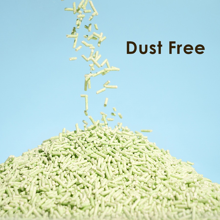 2x Zodiac 7L/2.5kg Fruity Tofu Soy Pulp Pet Cat Litter Absorbent/Clump Green Tea