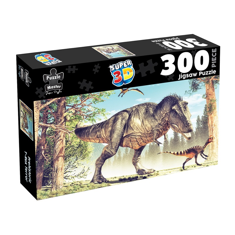 Buy 300pc Puzzle Master Super 3D Jigsaw Puzzle Set Dinosaur Kids