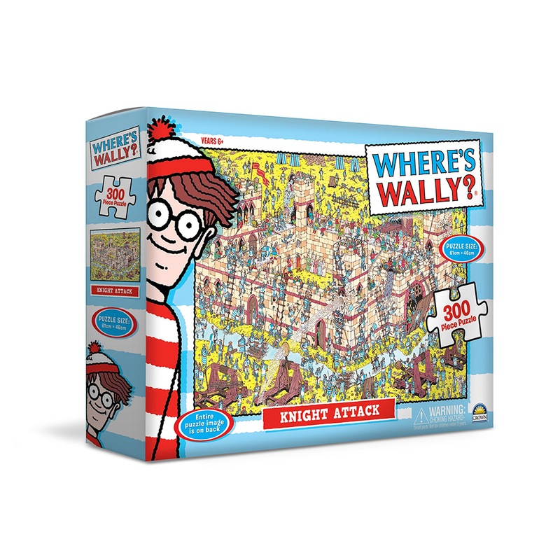 Buy 300pc Where's Wally 61x46cm Jigsaw Puzzle Kids 6y+ Educational Toy