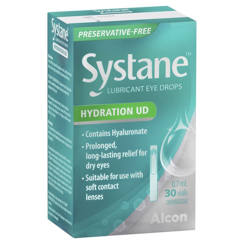 30pc Systane Hydration Unit Dose 0.7ml Eye Drops Lubricant For Dry Eyes