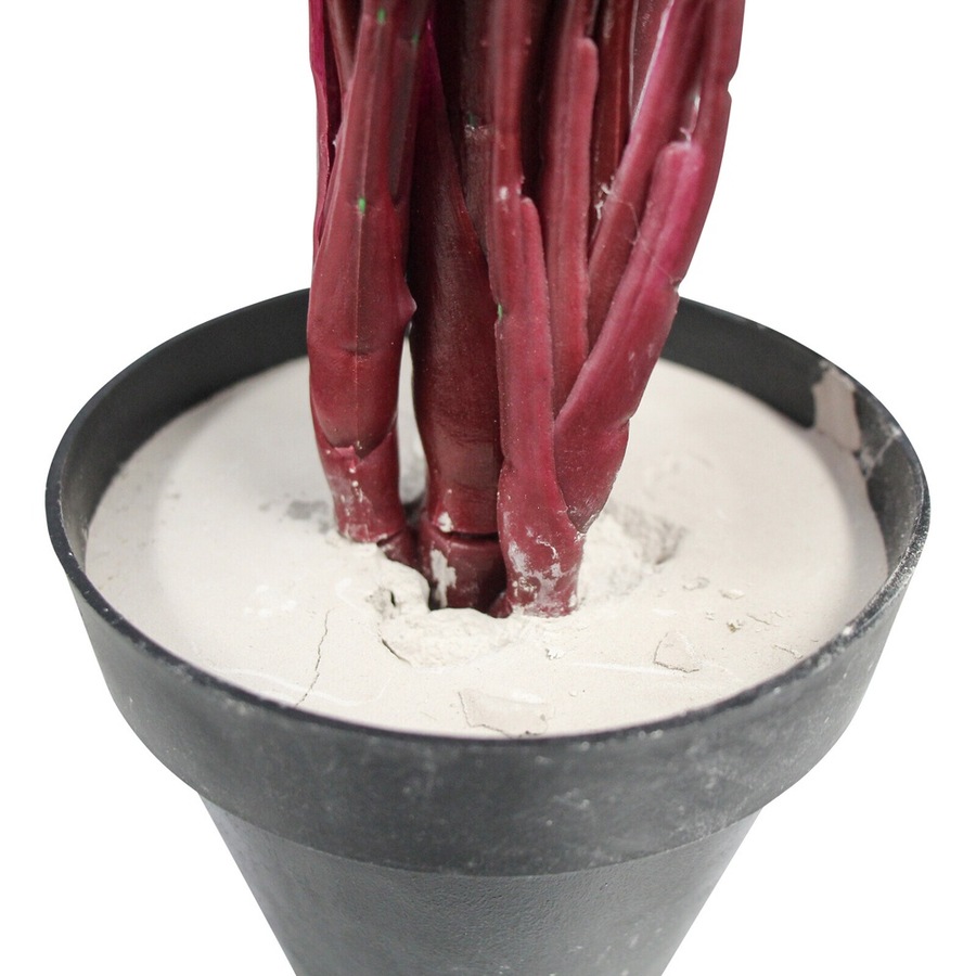 34cm Tropicana Standing Plastic Faux/Fake Pot Leaf/Plant/Greenery Home Décor