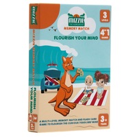 36pc Mizzie The Kangaroo Memory Match/Flash Cards/Games/Toys Kids/Toddler 3y+
