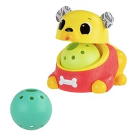3pc Lamaze Crawl & Chase Pug Ball Popper Rolling Baby/Toddler Toy/Game 18m+