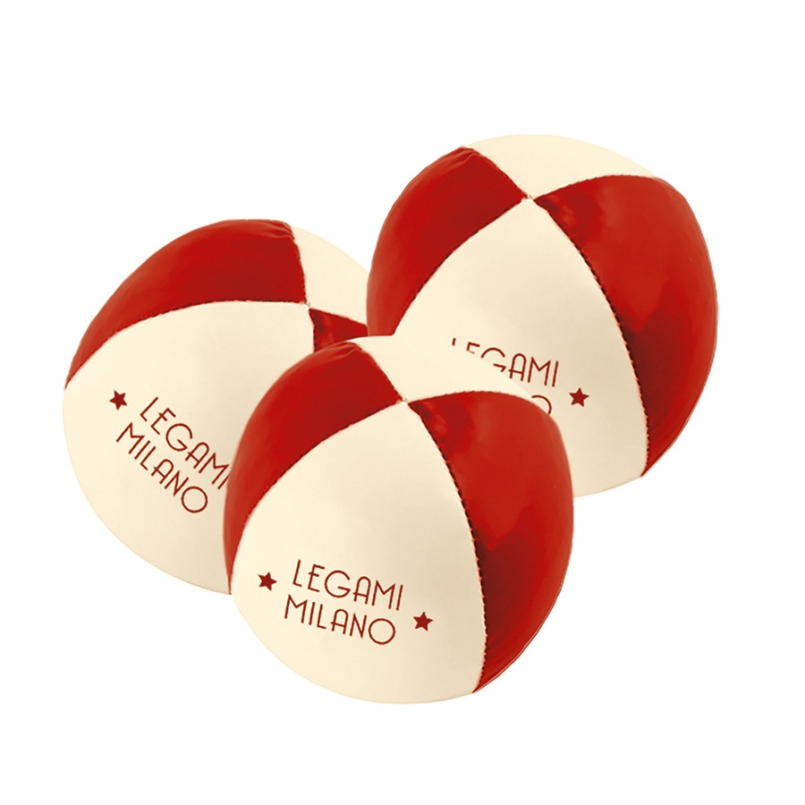 3pc Legami Juggling Balls Circus/Magic Fun Play Juggle Ball Toy Set 14y+