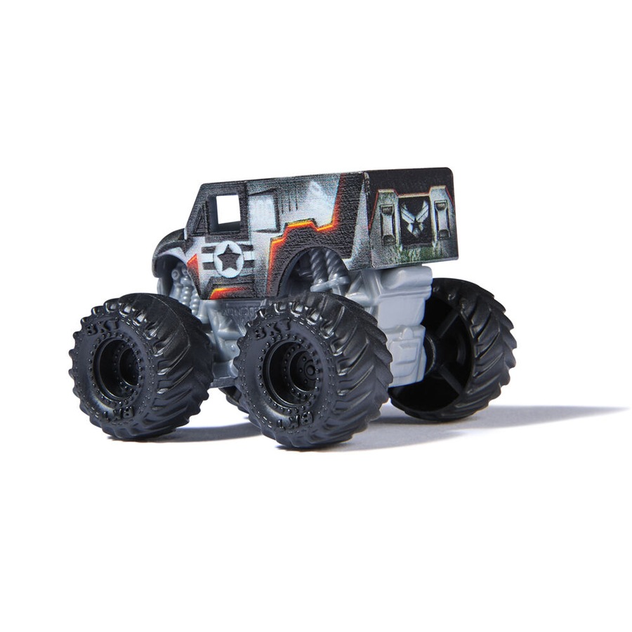 3pc Mini Monster Jam Marvel Trucks Set with Iconic Heroes Kids/Children 3y+